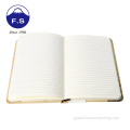 Transparent Cover Notebook Personalized Golden Libretas Cuadernos Dairy Note Books Supplier